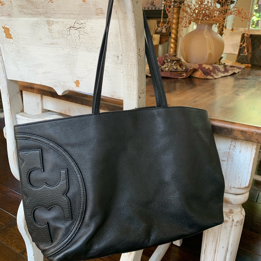 Tory Burch black T bag - Picture 3 of 5